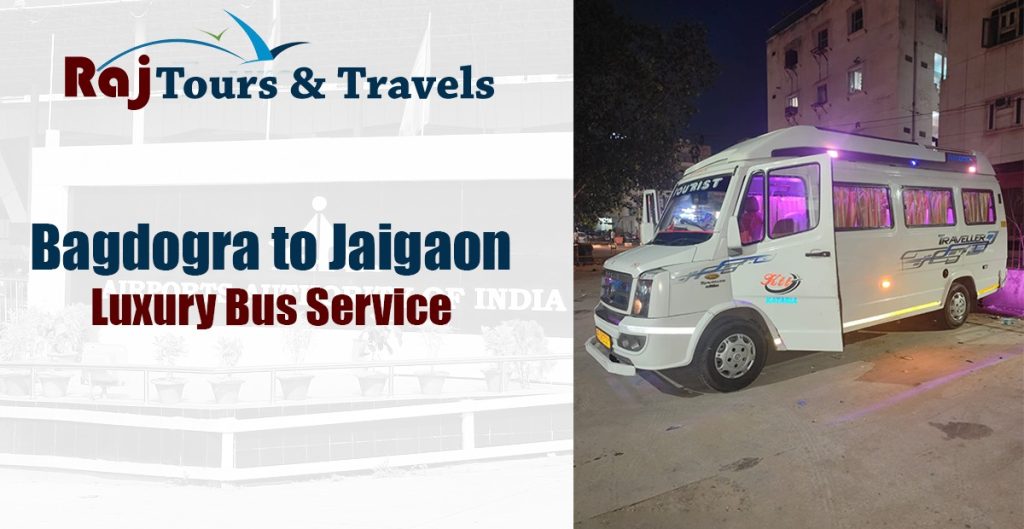 badgora to jaigaon luxury bus service tempo traveller